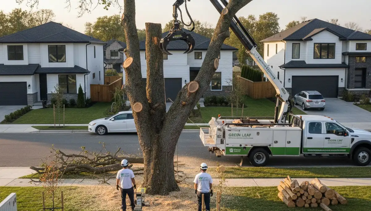 Professional landscaping and tree removal service in Omaha, NE by Chop Chop Tree