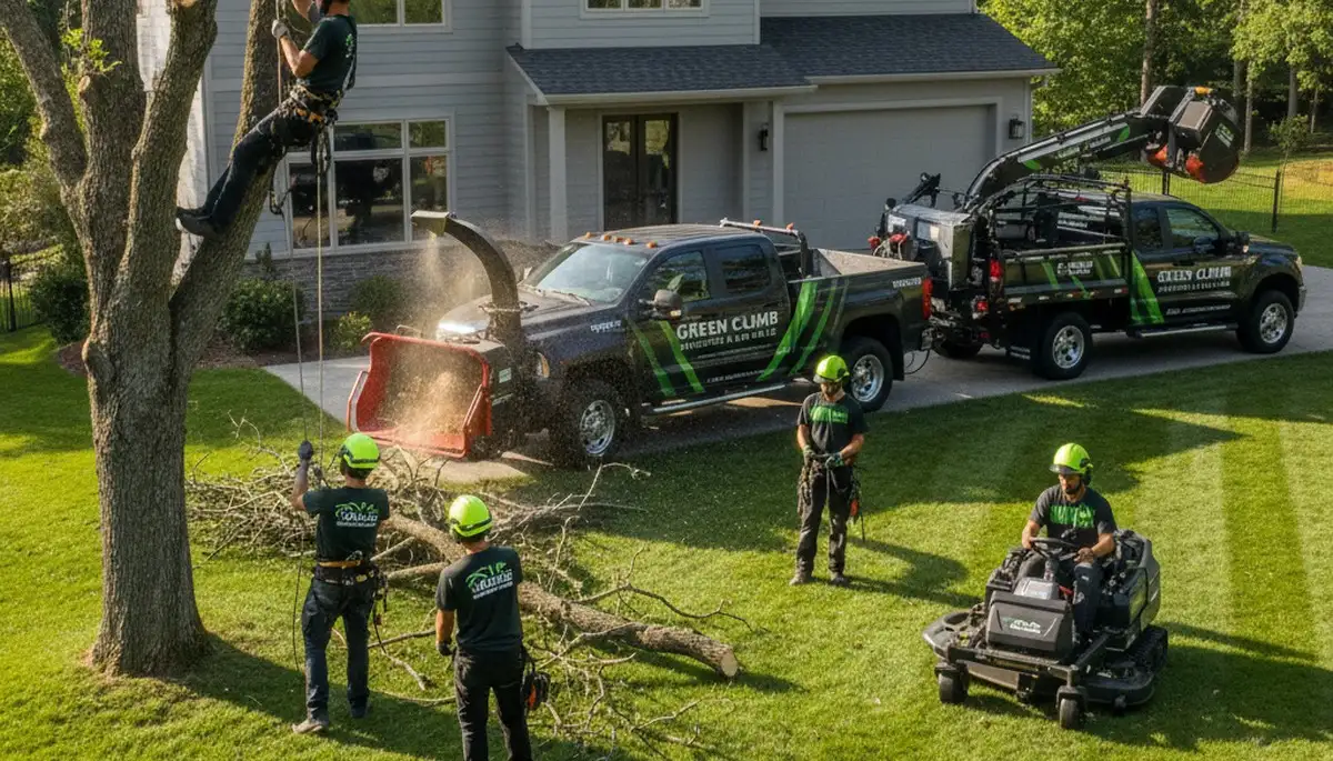 Professional lawn care and tree service in Omaha, NE by Chop Chop Tree experts