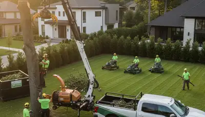 Professional lawn and tree removal service in Omaha, NE by Chop Chop Tree experts