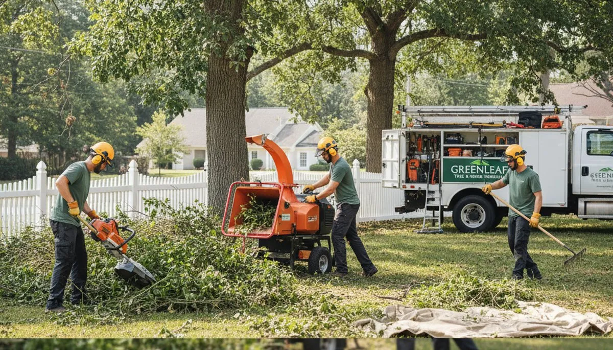 Professional shrub removal service in Omaha, NE clearing overgrown and unwanted yard shrubs