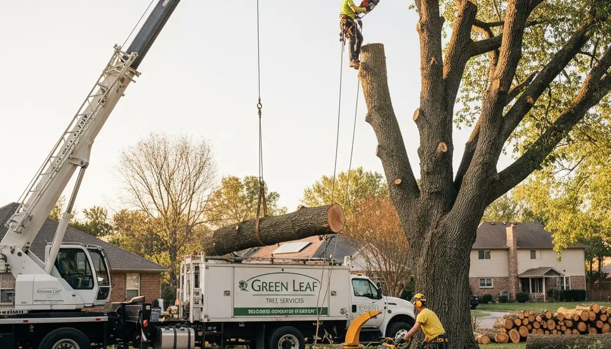 Professional tree removal service in Omaha, NE by local experts at Chop Chop Tree