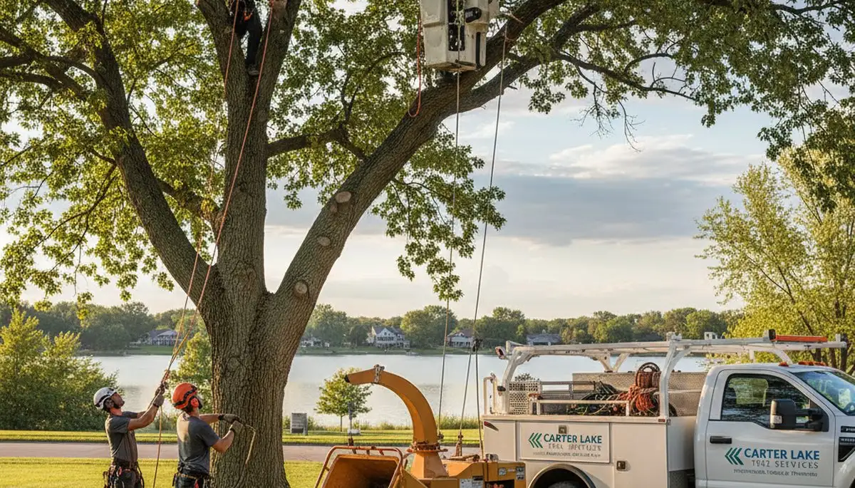 Professional tree removal service in Omaha NE by certified arborists | TreeTrimmingOmahaNE