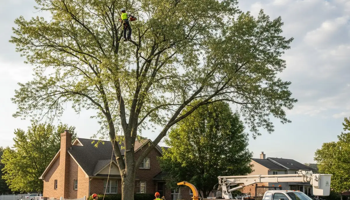 Professional tree removal and trimming service in Omaha NE by certified arborists