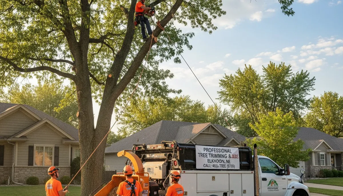 Professional tree removal service in Omaha NE by certified arborists at TreeTrimmingOmahaNE.com