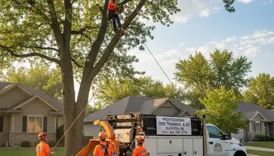 Professional tree removal service in Omaha NE by certified arborists at TreeTrimmingOmahaNE.com
