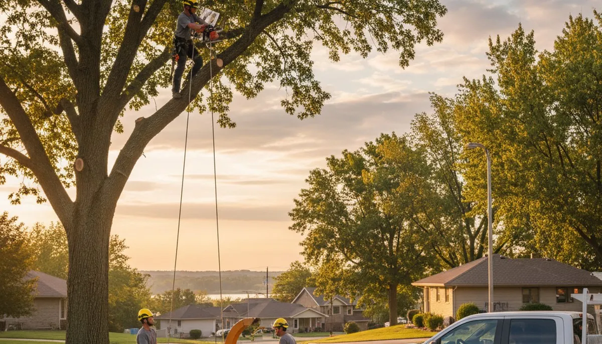 Professional tree removal service in Omaha NE by certified arborists | TreeTrimmingOmahaNE