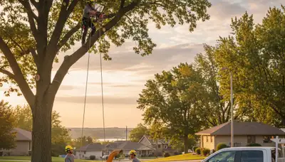 Professional tree removal service in Omaha NE by certified arborists | TreeTrimmingOmahaNE