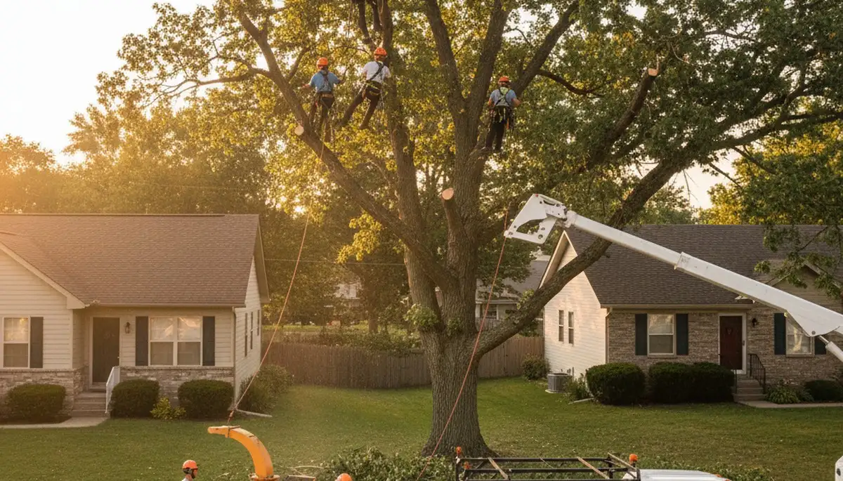 Professional tree removal service in Omaha NE by certified arborists at TreeTrimmingOmahaNE